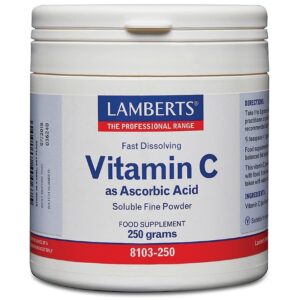 Prehransko dopolnilo Ascorbic Acid ( Askorbinska kislina - poznan kot VITAMIN C ) LAMBERTS®