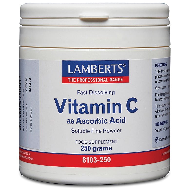 Prehransko dopolnilo KALCIJEV ASKORBAT ( C-vitamin )Lamberts®