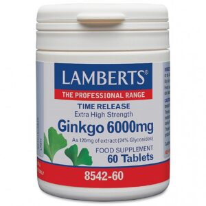 PREHRANSKO DOPOLNILO Ginkgo 6000mg LAMBERTS®