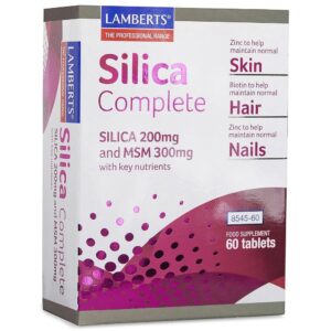 PREHRANSKO DOPOLNILO SILICA COMPLETE / SILICA 200MG IN MSM 300mg LAMBERTS ®
